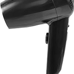JVD Glow hairdryer, 220-240V 1400W, ionic, 2 selectors, wall-mounted holder, curly cord 40cm, Black-image-7