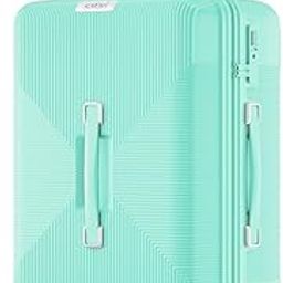 Select Trunk 75 Cm Large Check in Hard Shell Trolley Bag with TSA Lock, Dual Wheels with 360 Degree Rotation and Anti-Theft Zipper, Luggage Bag, Suitcase for Travel, Blue Green Mint-image-12