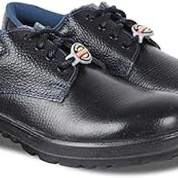 Liberty Warrior 98-01-SSBA Safety Shoes for Men Industrial, Steel Toe, Genuine Leather, Black, Sizes-5UK-12UK-image-20