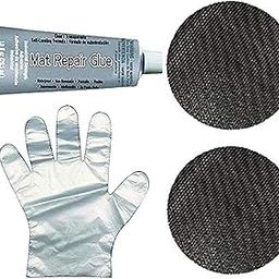 Galactic Xtreme Best Trampoline Single Mat Repair Kit - 2 Inch Round Patches & Glue Tube with Disposable Glove - Repair-image-55