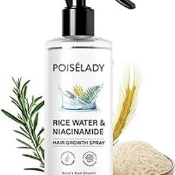 POISELADY Hair Growth Spray with Rice Water & Niacinamide | Controls Hairfall | Boosts Shine & Thickness | Natural & Lightweight | 100ml-49