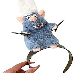 Blue Hairband for Women, Mouse Ears Headband with 4.72 Inches Design, Cute Inspired Hair Accessory for Workouts and Casual Wear, Comfortable Hair Bands for Women and Girls-image-86