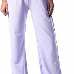 Women High Rise Flared Track Pants Cotton Blend Regular Fit Joggers Track Pants Solid Track Pants-image-86
