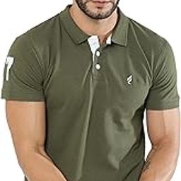 Mens Half Sleeve Cotton Solid Branded Polo T-Shirt for Mens || Men Tshirts || Tshirt for Men Stylish-image-17