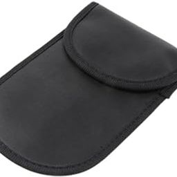 5xSignal Shielding Blocker Bag Key Fob Blocking Pouch Anti Hacking Security Black-image-27