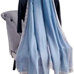 Elegant White Floral Print Stole, Lightweight Sheer Fabric with Grey Border Design,Stole For Women,White Dupatta,Summer Scarf,Satin shawl-image-78