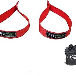 Fitcozi Straps for Olympic Weightlifting, Powerlifting, Bodybuilding - Easy Loop Stitched-image-7