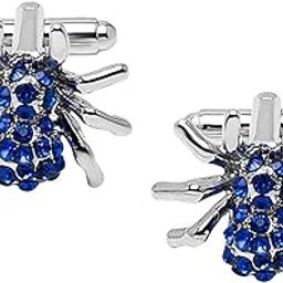 Shining Jewel Elegant Fancy and Designer Silver Plated Superhero Collection Design Cufflinks For Men (SJ_7183)-picture-56