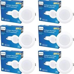 PHILIPS 3 Watt Starfit 2 inch Concealed JB Ceiling Light| for Both Normal & False Ceiling | Compatible with 2 inch Junction Box | Colour : Natural White | Pack of 6-image-38