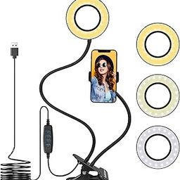 Ultimate Selfie Ring Light with Adjustable Phone Holder – Professional Quality LED Light for Perfect Photos and Videos, Ideal for Content Creators, Vloggers, and Influencers-22