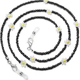 Mask Lanyard Eyeglasses Chain Healing Crystal Beaded Sunglasses Chains/Spectacle Cord with Pearl for Women, Necklace/Bracelet Lanyard Chain-image-90