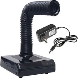 UJEAVETTE® Nail Dust Collector Compact Nail Polishing Vacuum Cleaner For Home Salon Use Black-6