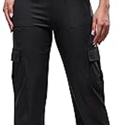 Women's Solid Straight Fit Parachute Cargo Pants with TS-Flexi, Quick Dry for Gym, Sports and Regular Use-image-12