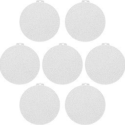 Ubervia 10pcs Mesh Clear Canvas Sheets Crossbody DIY Sewing Kit Form Cross Stitch Kits for Making Purse Bag Crafting-image-14