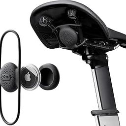 BONE Bike AirTag Strap, Hidden Bicycle GPS Tracker Case for Apple AirTag, Ultra-Lightweight Scratch-Free & Waterproof Silicone Holder, Anti-Theft Seatpost Mount for Mountain Bikes & Scooters-picture-19