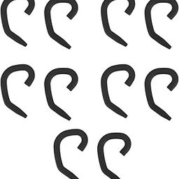 5 Pairs Mask Ear Protector, Soft Silicone Face Cover Ear Hook for Kids Adults, Reusable Ear Protector Hook, Reduces Ear Pain When Wearing Face Cover (Black)-image-34