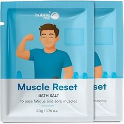 Bubble Me Muscle Reset Bath Salt – Pack of 2 (100gm) | Post-Workout Soak with Eucalyptus, Tea Tree & Lavender | Natural Relief for Tired Muscles & Body Aches | Vegan & Paraben-Free-image-75