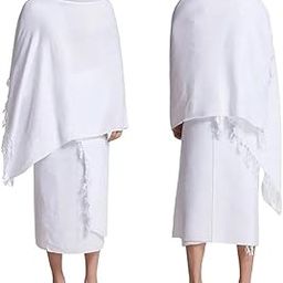 ZOOBERARY Ihram Ehram Ahram for Men for Hajj and Umrah - 2 White Towels (top and Bottom) Pilgrim’s Choice: ZOOBERARY Ihram – Comfort Meets Devotion-image-32