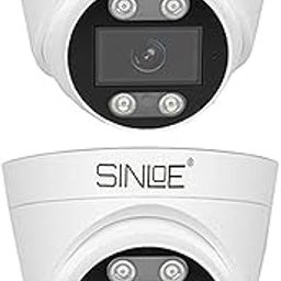 5 MP Indoor Dome IP Wired CCTV Camera, Color Night Vision, Built-in Microphone, Motion Detection, H.265, PoE, Compatible with CP Plus, Hikvision, Dahua, ONVIF NVRs, White (2 Units)-15