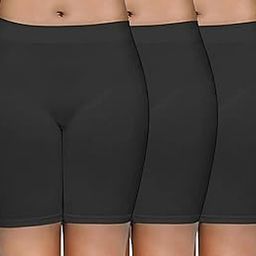 Women's Soft Pure Cotton Spandex High Waist Seamless Cycling Shorts/Biker Shorts/Boyshort Panties/Slip Shorts/Running Shorts/Workout Shorts for Yoga-image-62