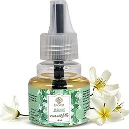 EKAM Plug In liquid Air Freshener Refill (45 ml) | Hassle-Free Room Freshener| Jasmine| 500 Hours of Freshness Guaranteed | Ideal for Halls, Bedrooms, Bathrooms-image-78