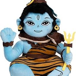 Panda's Box Mantra Chanting Baby Shiva (28 CM) | Musical Soft Plush Toy | Best Gift for Infants, Toddlers & Babies-0