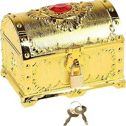 Adventurous Treasure Box Décoration Décorative Antique Pirate Treasure Chest Gold|Crafts | Other Crafts| Other Crafts|1 Treasure Chest-12