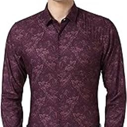 Men's Soft Digital Printed Slim Fit Shirt Satin Masterpieces-picture-29