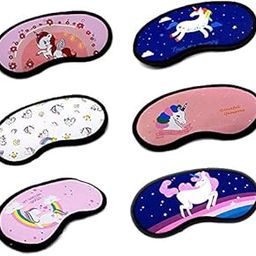Polyester Health Omega Kids Unicorn Print Sleep Eye Mask With Cool Gel Pack For Travel Blindfold (Pack Of 2),Multicolour-image-16