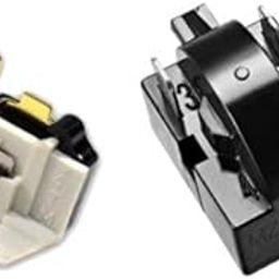 Refrigerator PTC Starter/Start Relay Replacement for Mini Fridges, Compact Refrigerators, Beverage & Wine/Beer Coolers, Deep Freezers, Beer/Wine Refrigerator Start Relay Overload 2 Pin (Set of 1)-picture-22