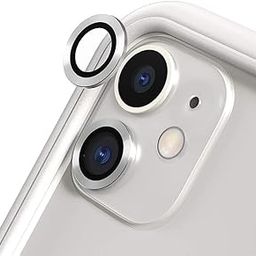 GadgetBite Camera Lens Protector for iPhone 12 Pro/12/11 Pro Max/11 Pro/11 Tempered Glass Camera Lens Protector Tempered Glass Lens Ring Cover Fit for iPhone 12Pro / 12/11Pro Max/ 11Pro/ 11 (Silver)-11