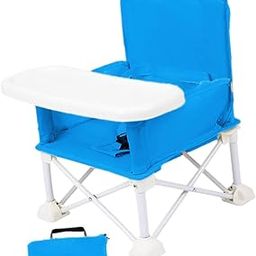 MERISHOPP Travel Booster Seat with Tray for Baby Feeding Chair for Girls Boys Children Blue-image-72