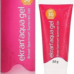 Ekran Aqua Gel Sunscreen SPF 30 – Lightweight, Non-Greasy Broad-Spectrum Protection for All Skin Types, 50gm (Pack of 1)-11