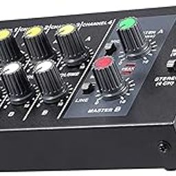 EXCLUZO Compact Size 8-Channels Mono/Stereo o Sound Line M er with Power Adapter-picture-27