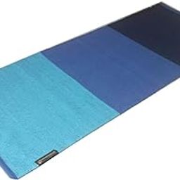 ASE YOGA INDIA 100% Cotton Yoga MAT Supreme Heavy Quality Special Size- 70X190 cm (Handloom Product - Organic & ECO Friendly)-image-63