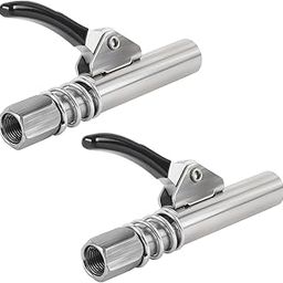 DBEIXIWEI - 2pcs 10000 PSI oil injection nozzles with thick rubber ring without oil leakage, suitable for 1/8" NPT grease guns-image-90