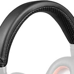 SOULWIT Protein Leather Headband Cover for Plantronics BackBeat Pro 1/2, Voyager 8200 UC Headphones, Replacement Headstrap Pad Repair Part - Black-image-25