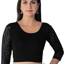 Cotton Bustier Saree Blouse-image-12