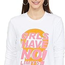 Cotton Women Graphic Printed Crew Neck Sweatshirt-picture-36