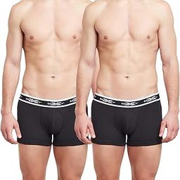 BodyX Men's Cotton Solid Trunk (Pack of 2)-image-23