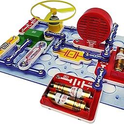 Themisto TH-SK188 STEM Electronic Learning Kit with 188 Experiments/Snap Circuit Kit-image-7