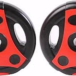 Kobo VP-1.5 Kg Pair Vinyl Plates with Grip Handles Weight for Home Gym (Imported), 1.5 Kg (Multi Colour)-picture-22