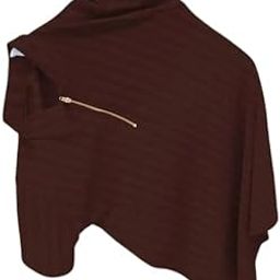 Cotton Blend Hooded Sweatshirt, Winter Casual Pullover, Hip Length, Long Sleeve, Brown-image-18