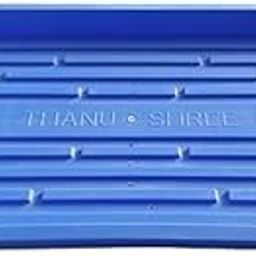 Liber Grow Hydroponic Light Blue Tray | Wheatgrass & Microgreen Growing Trays | Reusable Plastic Seed Germination Trays | Ideal for Hydroponics & Indoor Gardening ((60x40x5 cm), Set of 15)-29