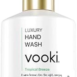 Vooki Luxury Moisturizing Hand Wash - Tropical Fresh Fruits & Flower Fragrance, Hydrates & Softens Skin, Eco-Friendly, Sulfate-Free & SLS Free, For All Skin Types - 405ml (Pack of 1)-image-19