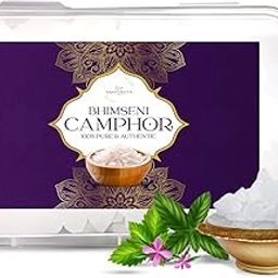 Bhimseni Camphor Original 1 KG |Pacha Karpooram Original, Bhimseni karpuram, Bheemsen Kapoor For Pooja-Kapur For Puja-Arti, Camphor Diffuser & Mosquito Insect Repellent -(1 Kilogram)-29