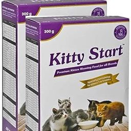 Kitty Start Premium Kitten weaning Food for All Breeds 300gm Pack of 2-20