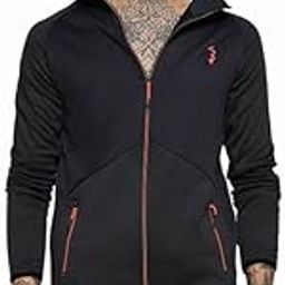 Men's Jacket With Insert Pocket For Casual Wear | Hooded Neck | Long Sleeve | Zipper Closure | Polyester Jacket Crafted With Comfort Fit For Everyday Wear-picture-0