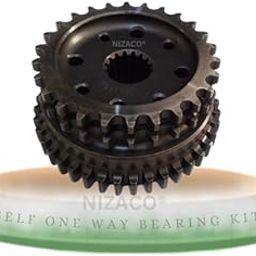 Nizaco Bullet Self One Way Clutch Bearing Kit Compatible for All New Models R.E Bullet Standard Electra Thunderbird Classic 350 & 500 cc-image-46