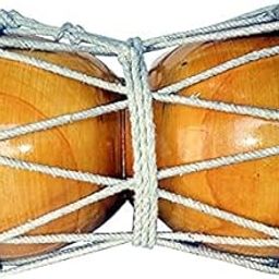 Damroo Percussion Indian Music Instrument Damaru Folk Bhajan Kirtan Pooja-image-13